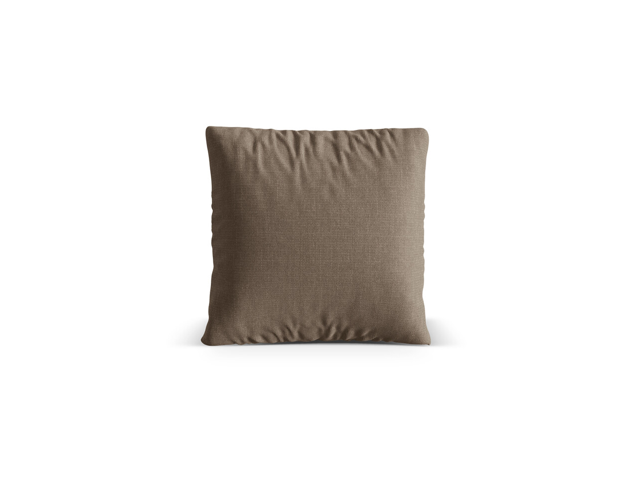 Perna decorativa, Nuria-215, Micadoni Home, 40x40 cm, tesatura structurata chenille, cappuccino - imagine 3